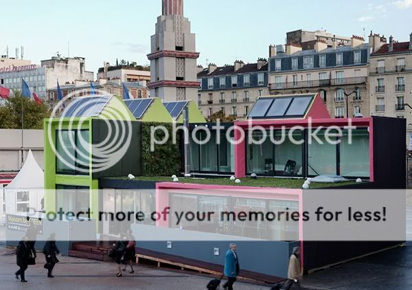 Be-Green Houses in Paris,