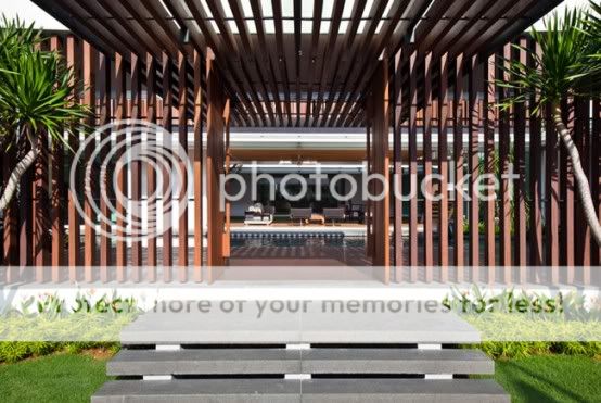 Home with Internal Garden in Singapore,