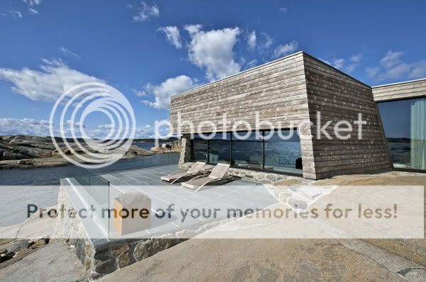 House on a Terrain Surrounded by Rocks in Norway