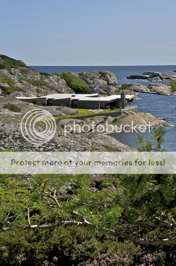 House on a Terrain Surrounded by Rocks in Norway