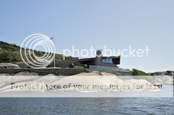 House on a Terrain Surrounded by Rocks in Norway