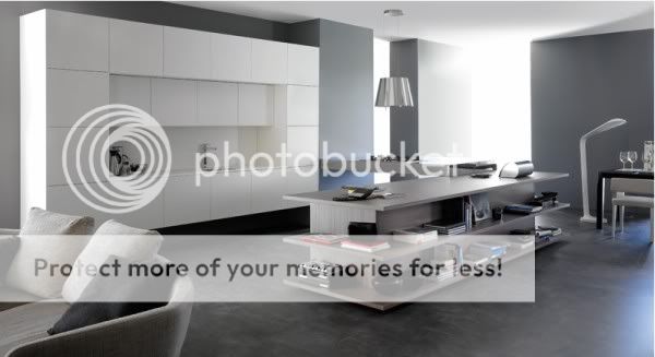Kitchen for Cooking and Living