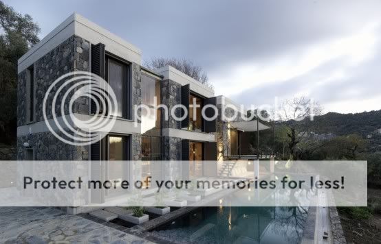 Modern House Style but Keeping the Style of the Area