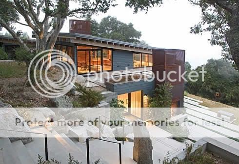 Ocho House in the Santa Lucia Mountains, California