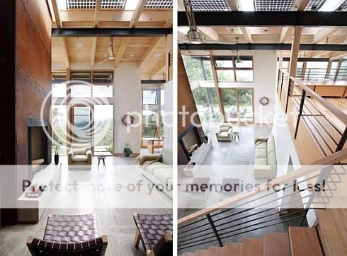 Ocho House in the Santa Lucia Mountains, California