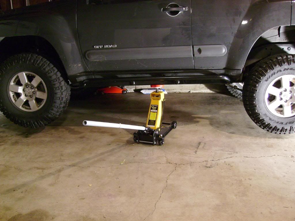 Nissan Xterra Jack Points