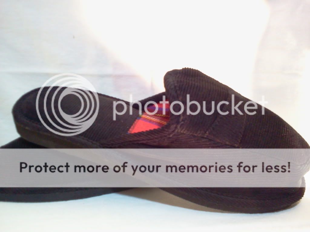 Corduroy House Shoes