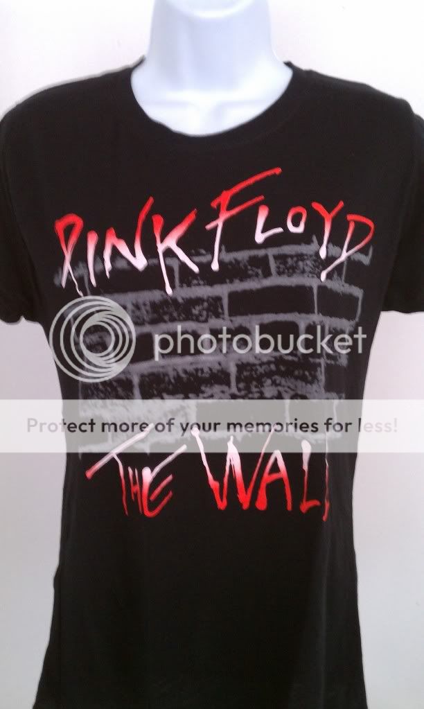 PINK FLOYD THE WALL WOMENS TSHIRT SMXL BLACK TSHIRT eBay