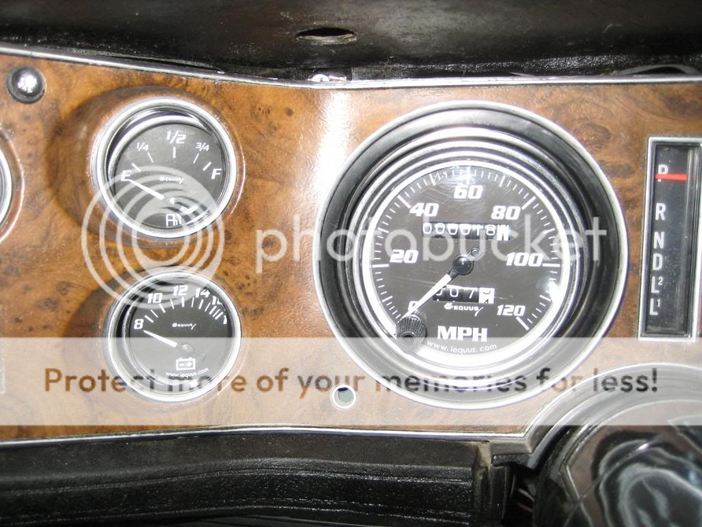 Cheapo Equus gauge install