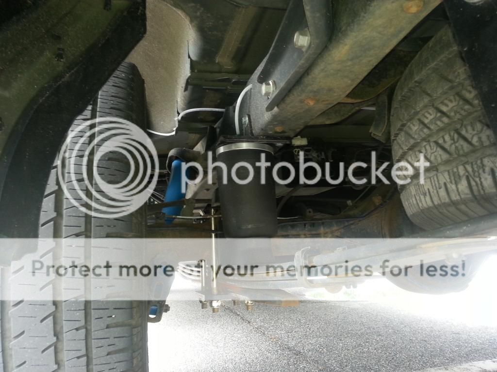 Lowering rear only to level out (13 TRD/RW Crewmax) Toyota Tundra