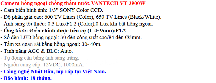 vt 3900w